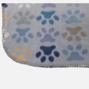 Mainstays Paw Prints Fleece Blanket